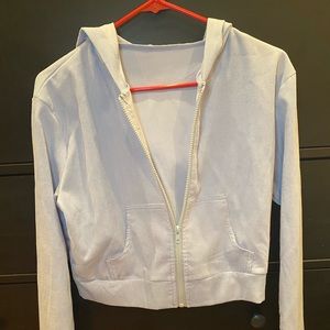 Corduroy light powder blue sweater